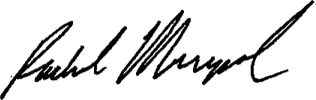 Rachel Meeropol signature